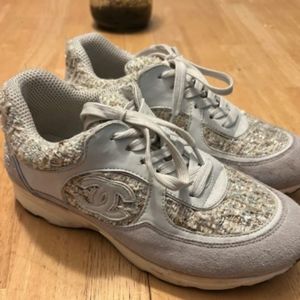 Chanel Tweed Shoes